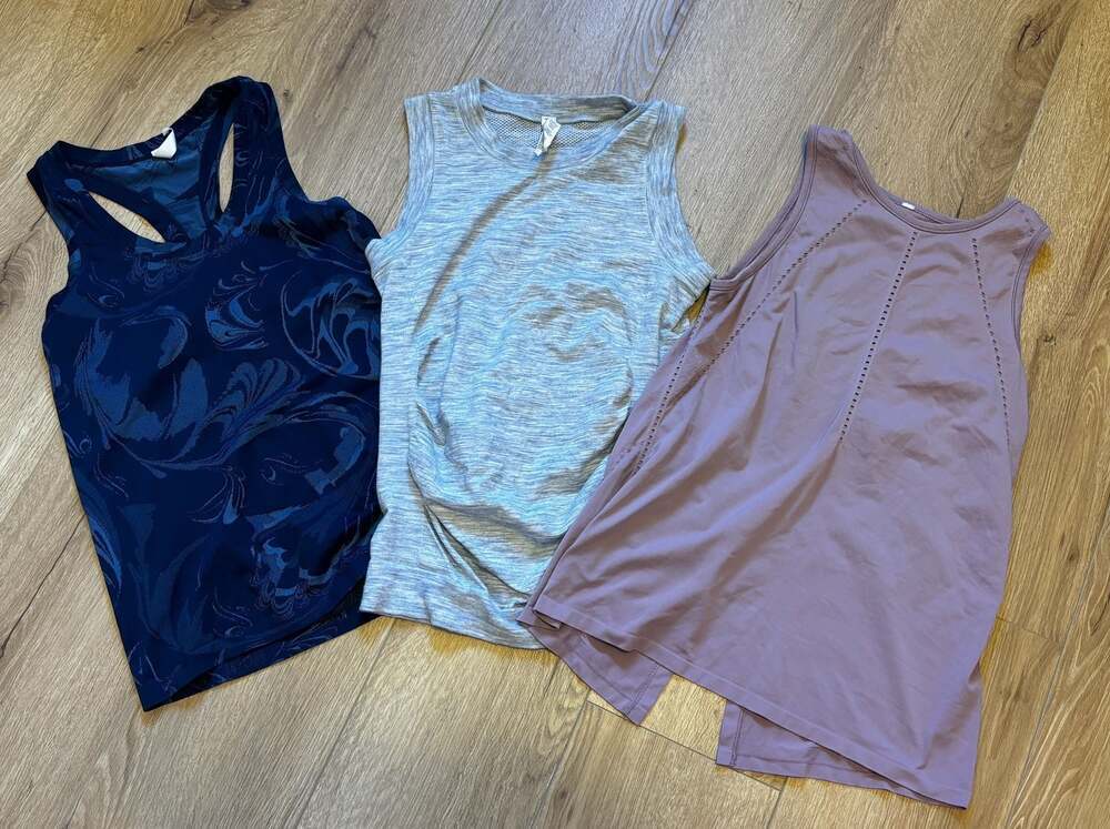 Athleta Women's Performance Tank Top Bundle of 3, Size Small